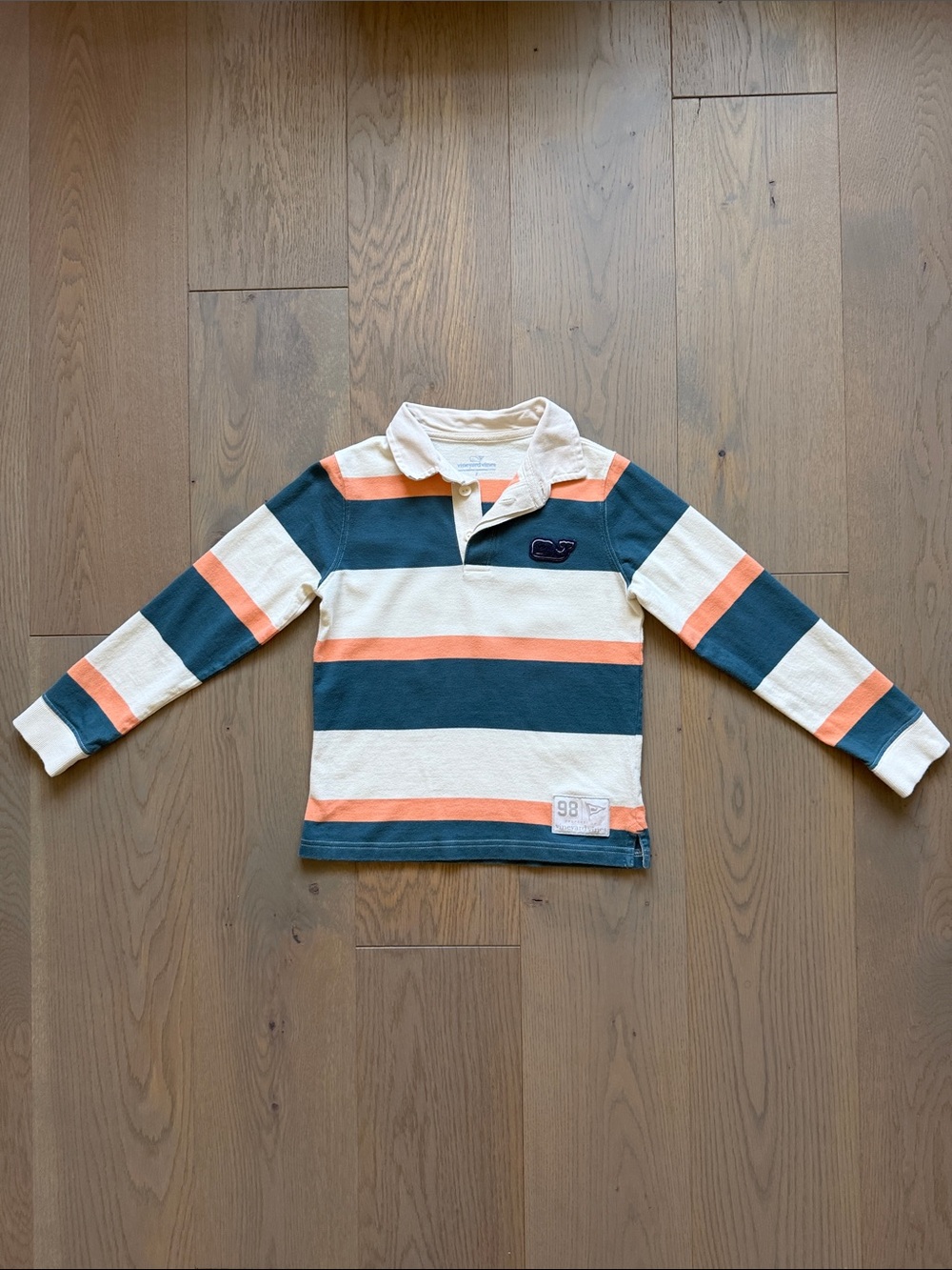 Vineyard Vines Boys Striped Rugby Polo Shirt
